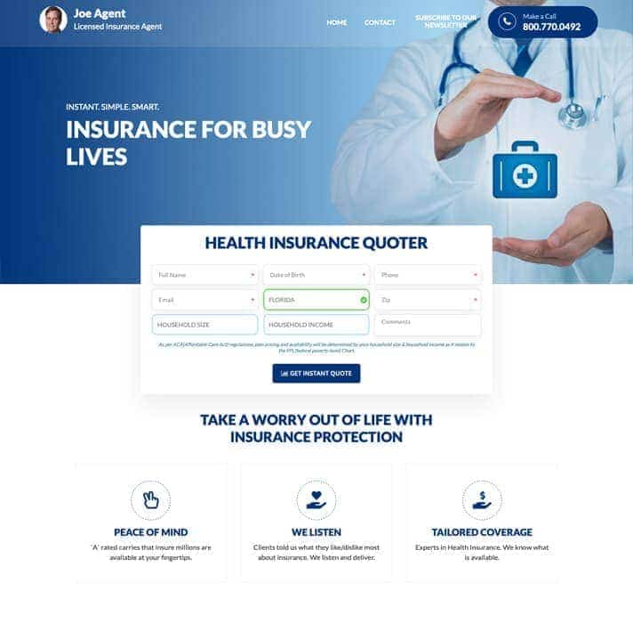 Free Insurance Agent Templates